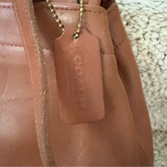 Vintage Coach Bantam Bag Small Convertible Backpack British Tan United States - Picture 4 of 14